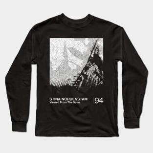 Viewed From The Spire / Minimalist Graphic Artwork Fan Design Long Sleeve T-Shirt